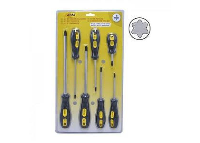 Set od 7 torx šestougaonih odvijača